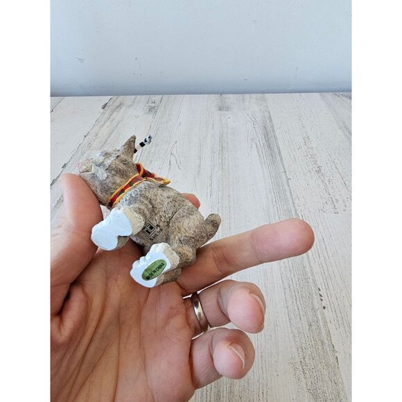 ME‎ ink cat kitten ornament tabby vintage xmas tree - Picture 12 of 13